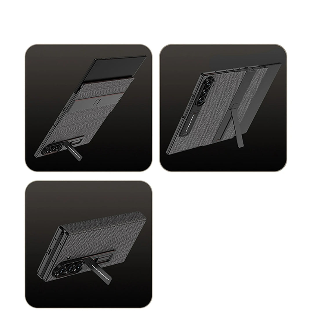 WeaveStand™ – Magnetic Fabric Stand Case