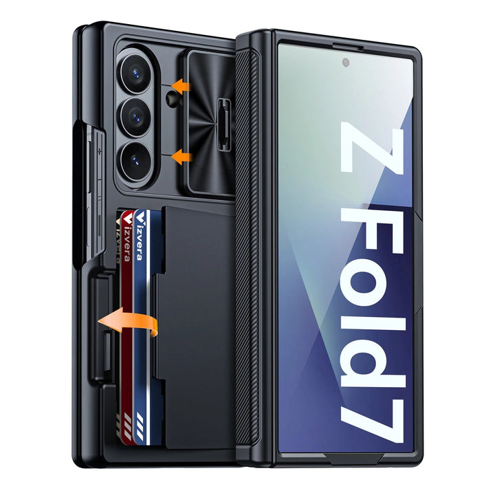 VaultStand™ – RFID Wallet Armor Case for Galaxy Z Fold 7