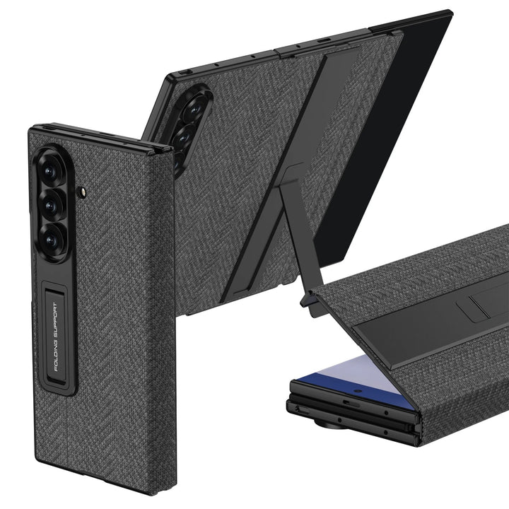 WeaveStand™ – Magnetic Fabric Stand Case