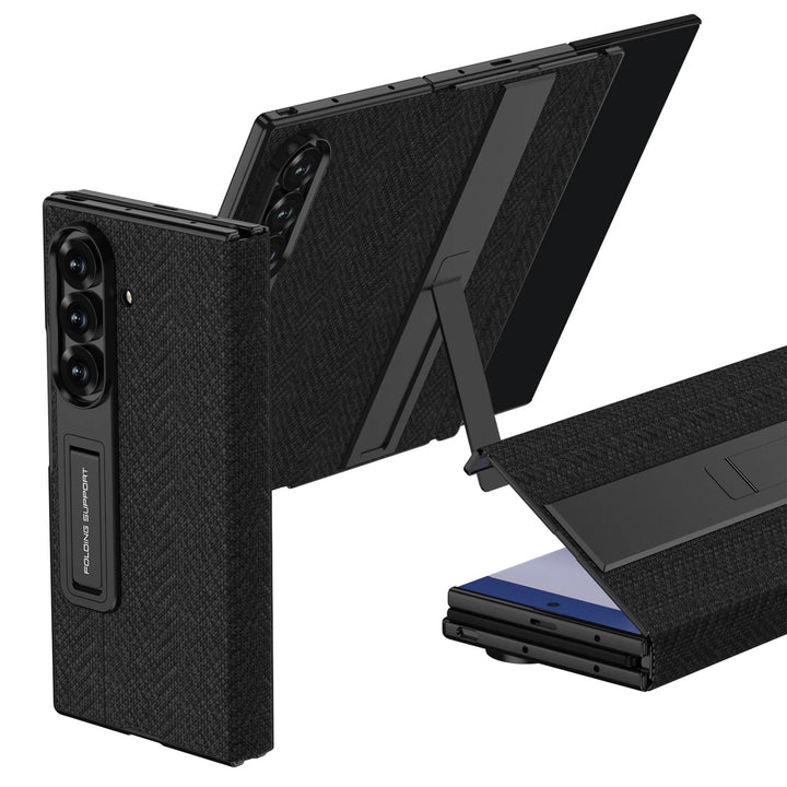 WeaveStand™ – Magnetic Fabric Stand Case