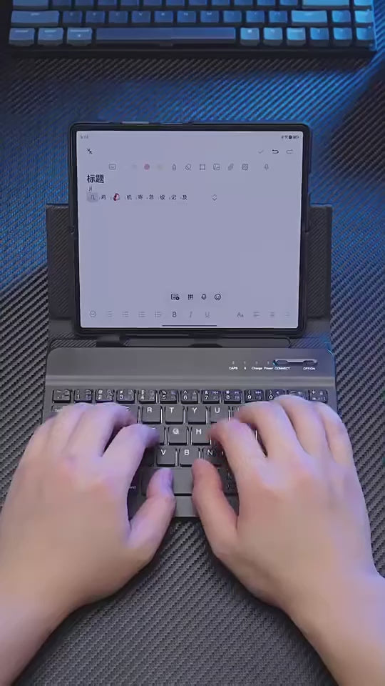 Keyboard Case with Stylus and Stand For Galaxy Z Fold Series